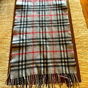 Burberry Plaid Scarf